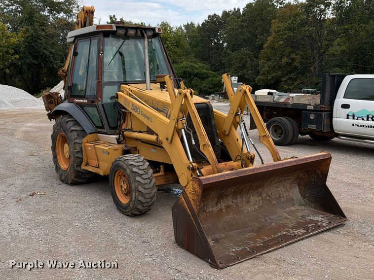 image for item EX0055 1996 Case 580S backhoe