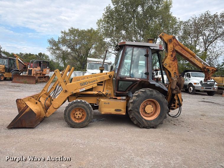 image for item EX0055 1996 Case 580S backhoe