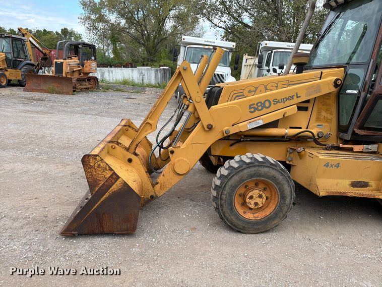 image for item EX0055 1996 Case 580S backhoe