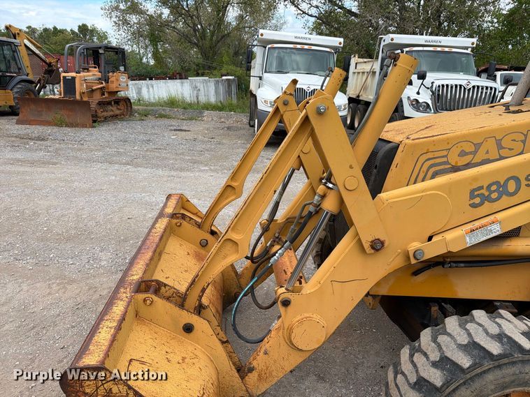 image for item EX0055 1996 Case 580S backhoe