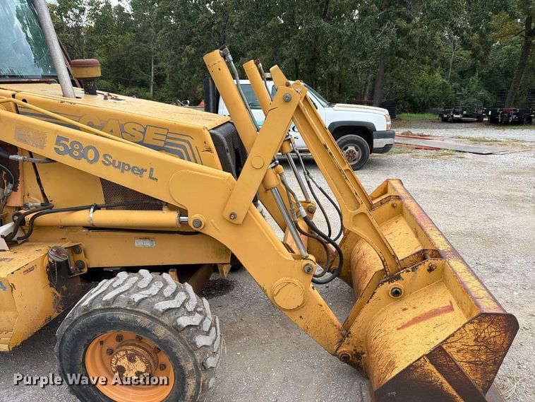 image for item EX0055 1996 Case 580S backhoe
