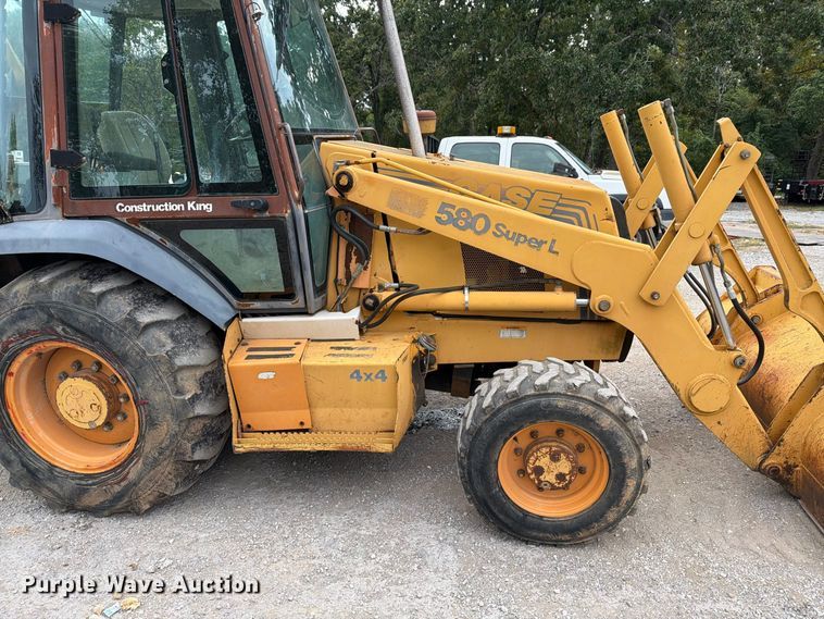 image for item EX0055 1996 Case 580S backhoe
