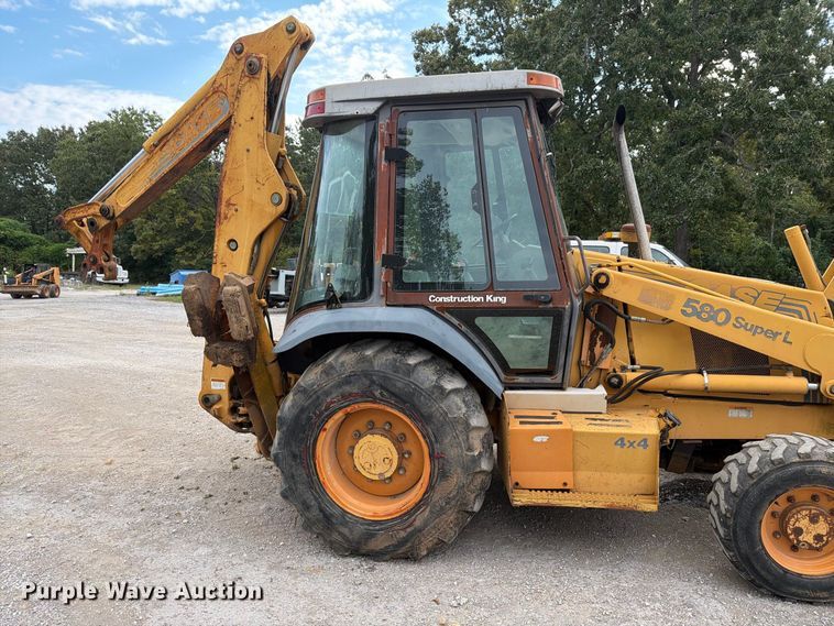 image for item EX0055 1996 Case 580S backhoe