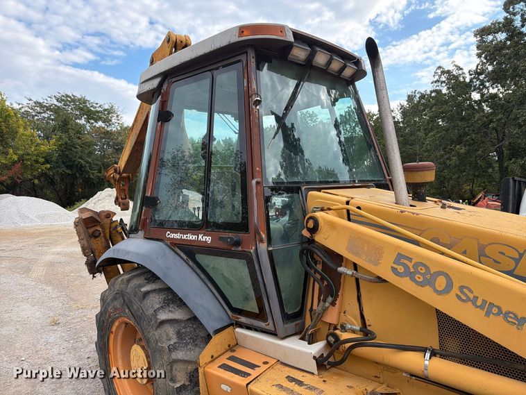 image for item EX0055 1996 Case 580S backhoe