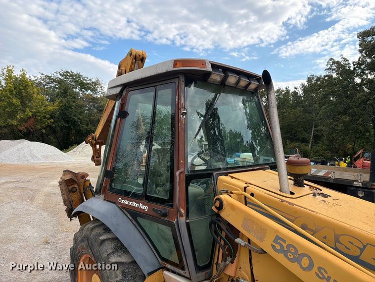 image for item EX0055 1996 Case 580S backhoe