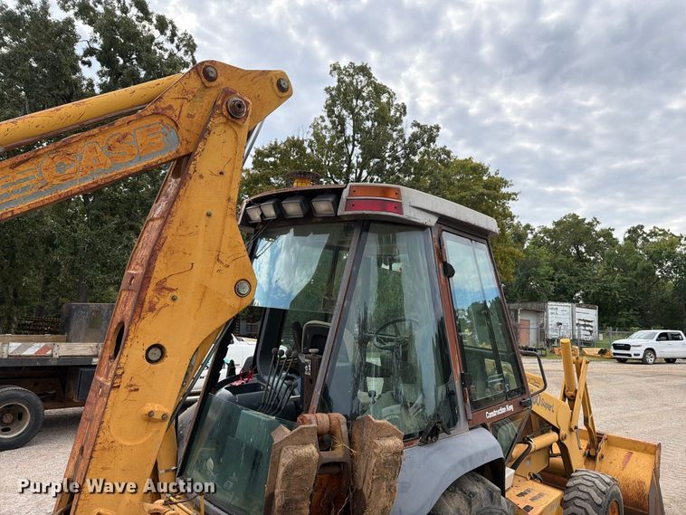 image for item EX0055 1996 Case 580S backhoe
