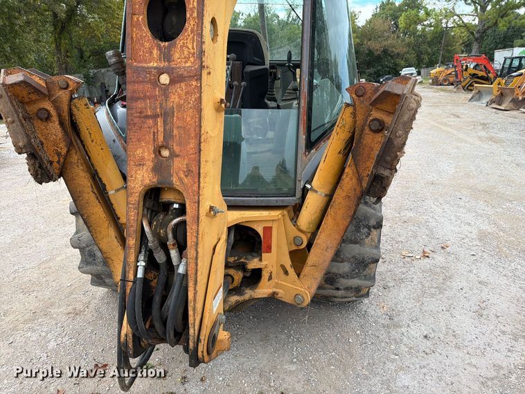 image for item EX0055 1996 Case 580S backhoe