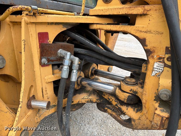 image for item EX0055 1996 Case 580S backhoe