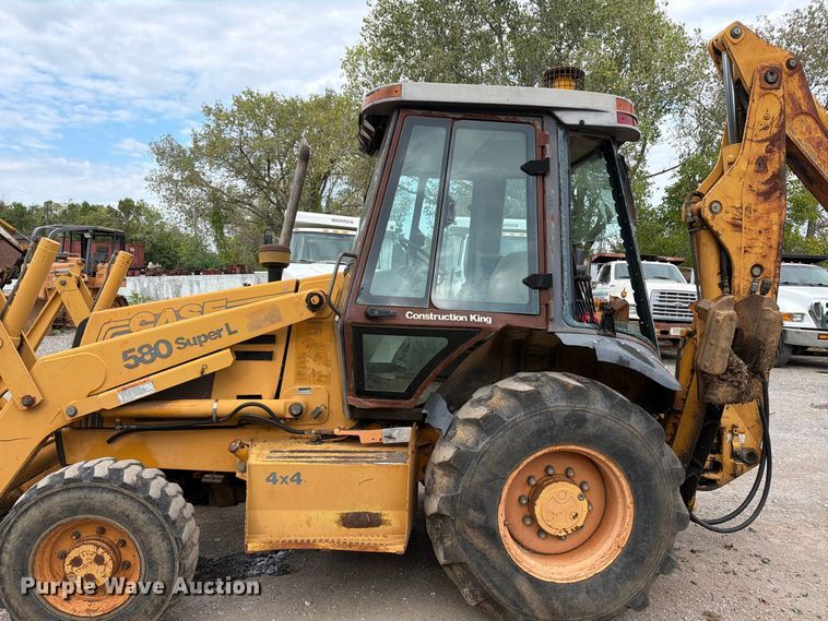 image for item EX0055 1996 Case 580S backhoe