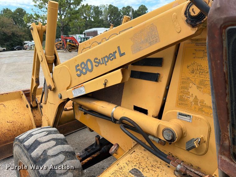 image for item EX0055 1996 Case 580S backhoe
