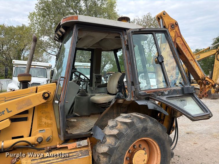 image for item EX0055 1996 Case 580S backhoe