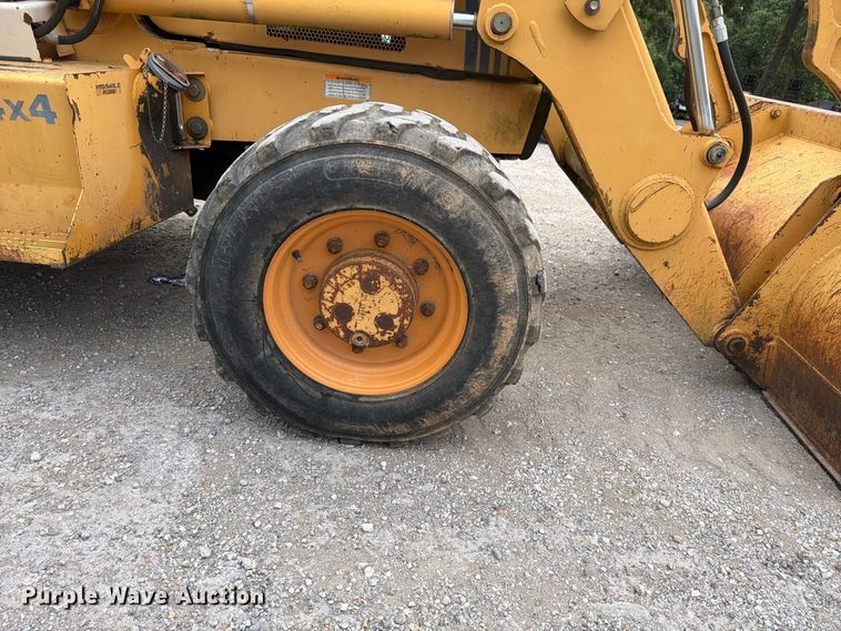image for item EX0055 1996 Case 580S backhoe