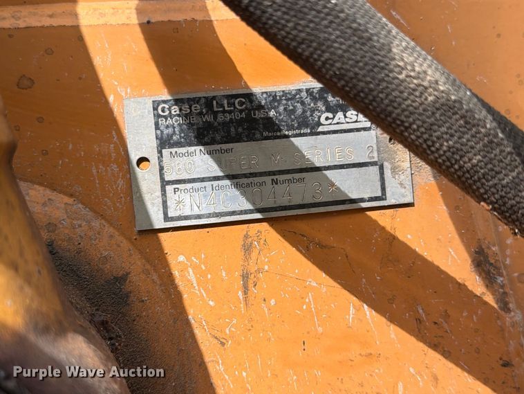 image for item EX0057 2004 Case M80 Super M backhoe