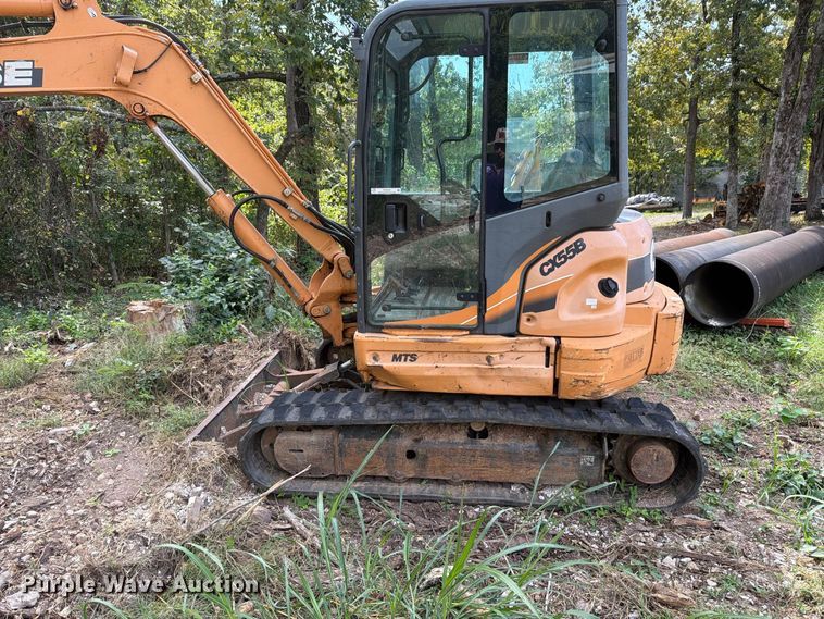 image for item EX0058 2012 Case CX55B Mini Excavator