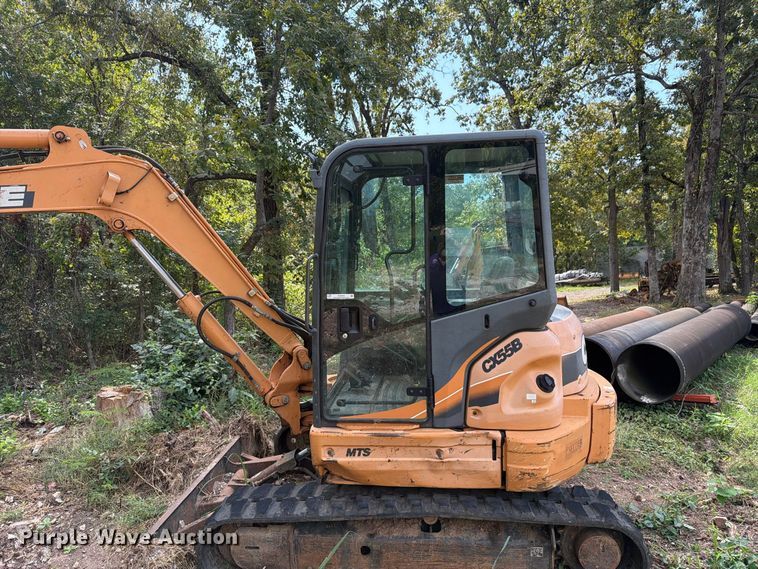 image for item EX0058 2012 Case CX55B Mini Excavator