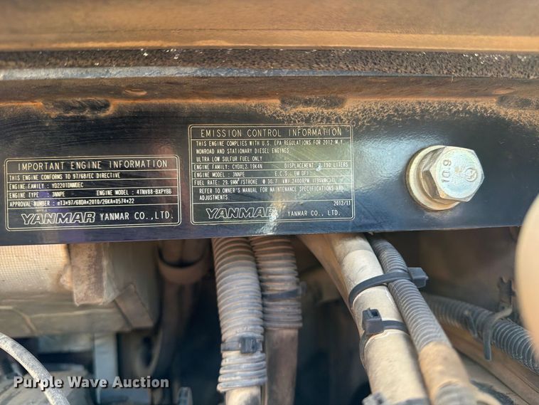image for item EX0058 2012 Case CX55B Mini Excavator