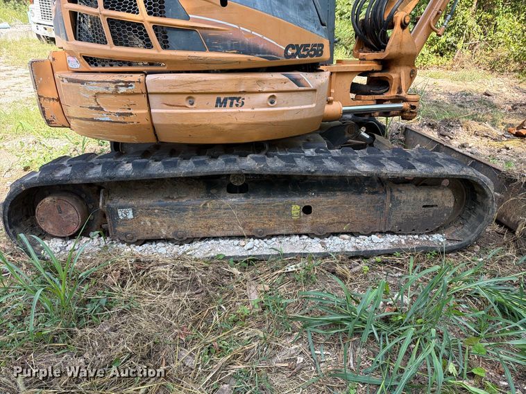 image for item EX0058 2012 Case CX55B Mini Excavator