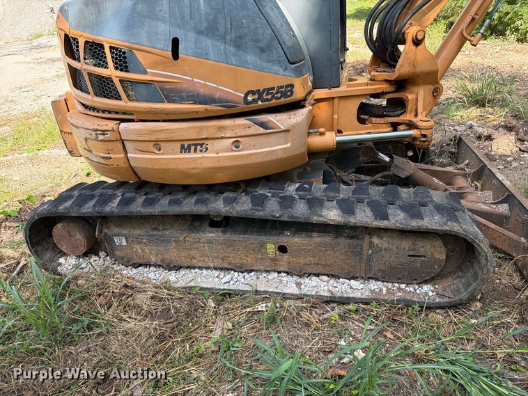 image for item EX0058 2012 Case CX55B Mini Excavator