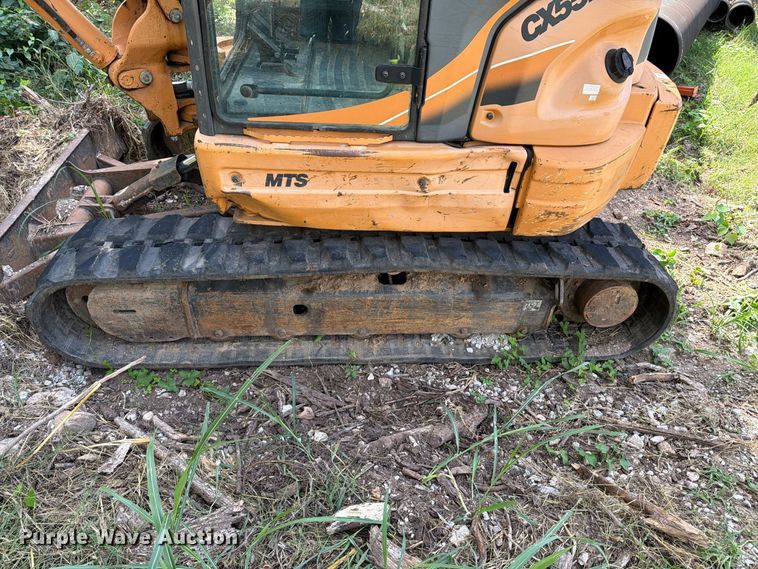 image for item EX0058 2012 Case CX55B Mini Excavator