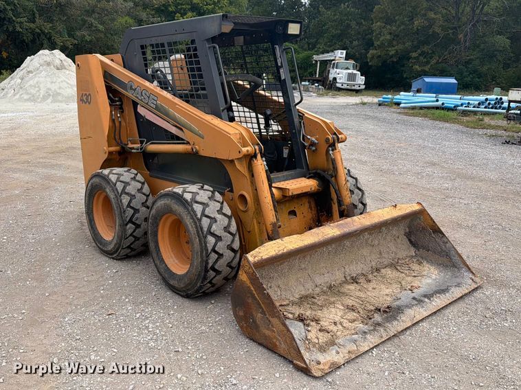 image for item EX0059 2006 Case 430 skid steer loader