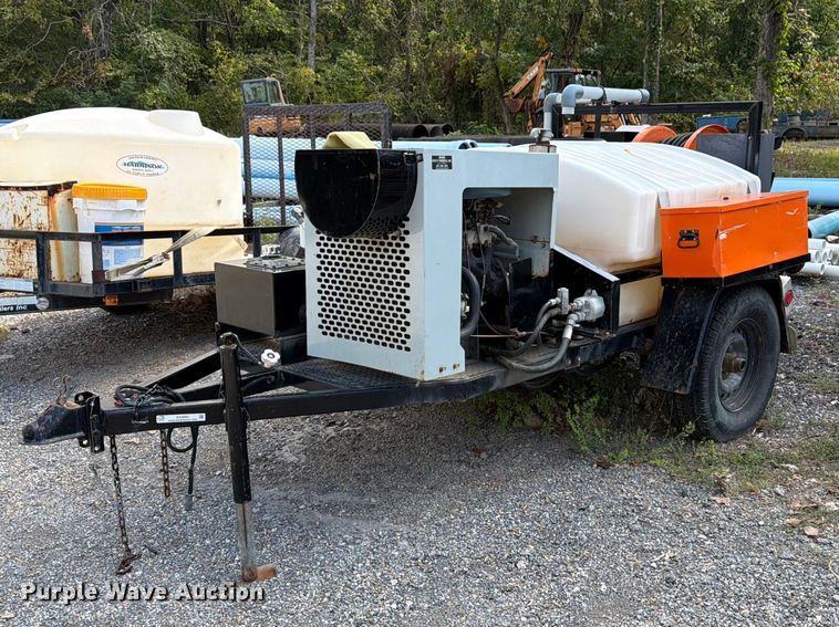 2003 Sewer Equipment Co shop built sewer jetter trailer