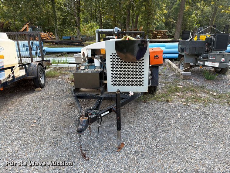 image for item EX0060 2003 Sewer Equipment Co shop built sewer jetter trailer