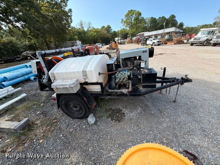image for item EX0060 2003 Sewer Equipment Co shop built sewer jetter trailer