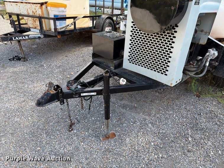 image for item EX0060 2003 Sewer Equipment Co shop built sewer jetter trailer
