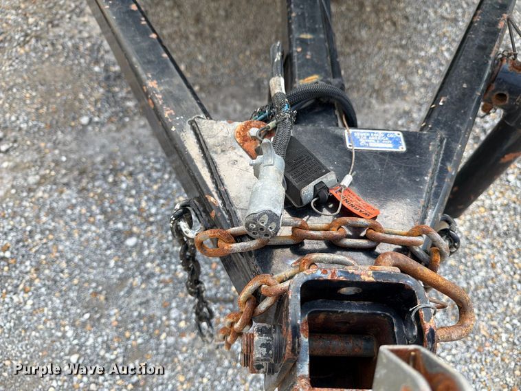 image for item EX0060 2003 Sewer Equipment Co shop built sewer jetter trailer