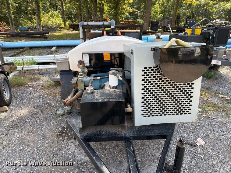 image for item EX0060 2003 Sewer Equipment Co shop built sewer jetter trailer