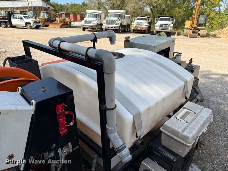 image for item EX0060 2003 Sewer Equipment Co shop built sewer jetter trailer