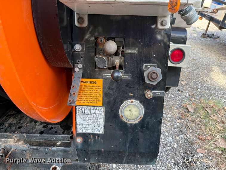 image for item EX0060 2003 Sewer Equipment Co shop built sewer jetter trailer