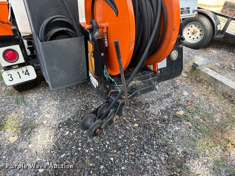 image for item EX0060 2003 Sewer Equipment Co shop built sewer jetter trailer