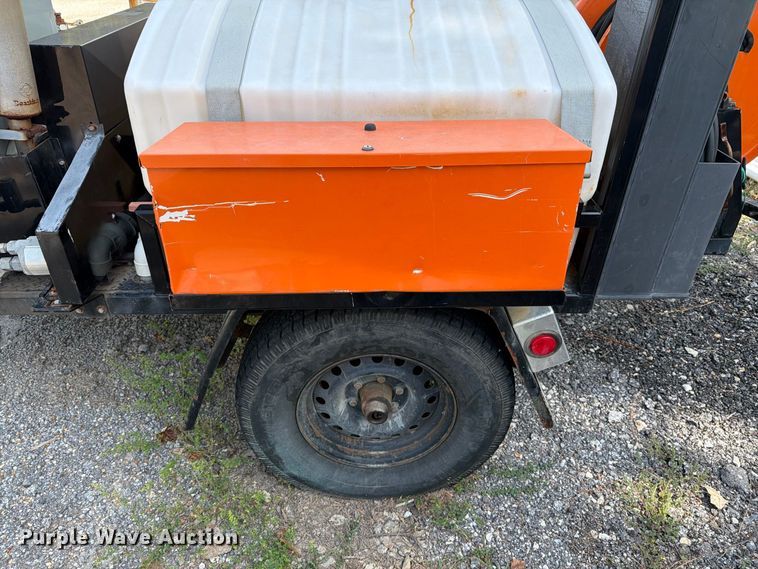 image for item EX0060 2003 Sewer Equipment Co shop built sewer jetter trailer