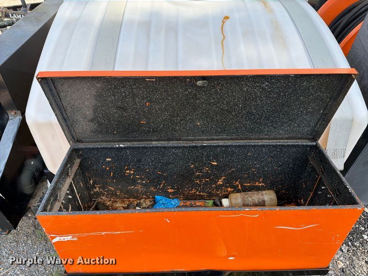 image for item EX0060 2003 Sewer Equipment Co shop built sewer jetter trailer