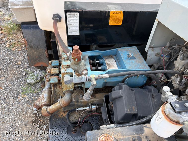 image for item EX0060 2003 Sewer Equipment Co shop built sewer jetter trailer