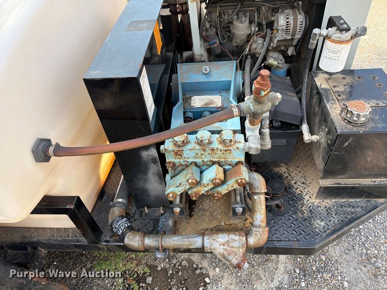 image for item EX0060 2003 Sewer Equipment Co shop built sewer jetter trailer