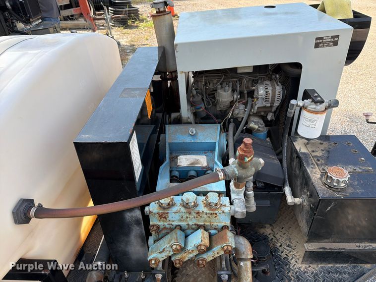 image for item EX0060 2003 Sewer Equipment Co shop built sewer jetter trailer