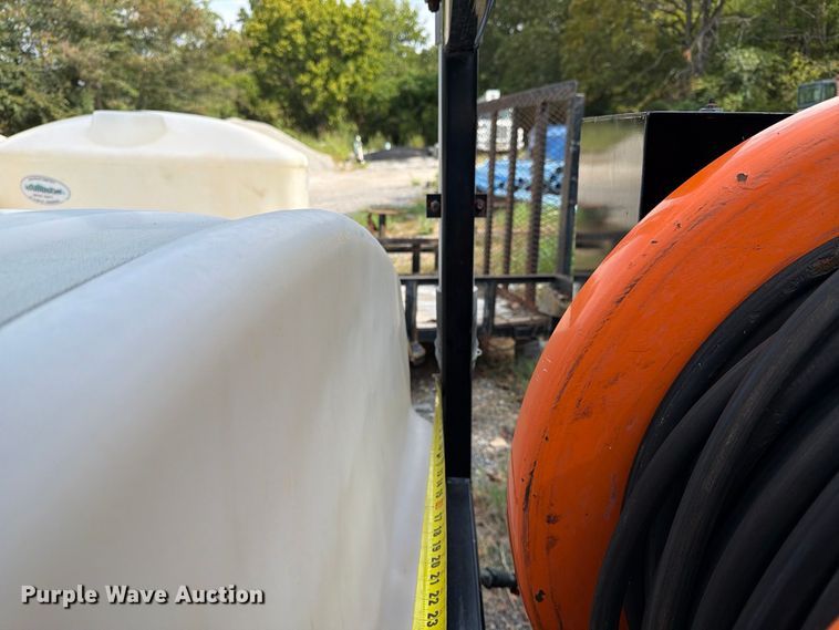 image for item EX0060 2003 Sewer Equipment Co shop built sewer jetter trailer