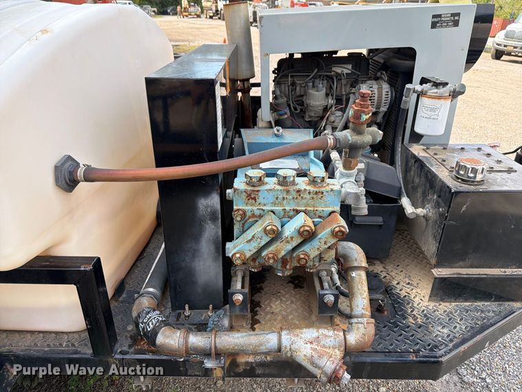 image for item EX0060 2003 Sewer Equipment Co shop built sewer jetter trailer