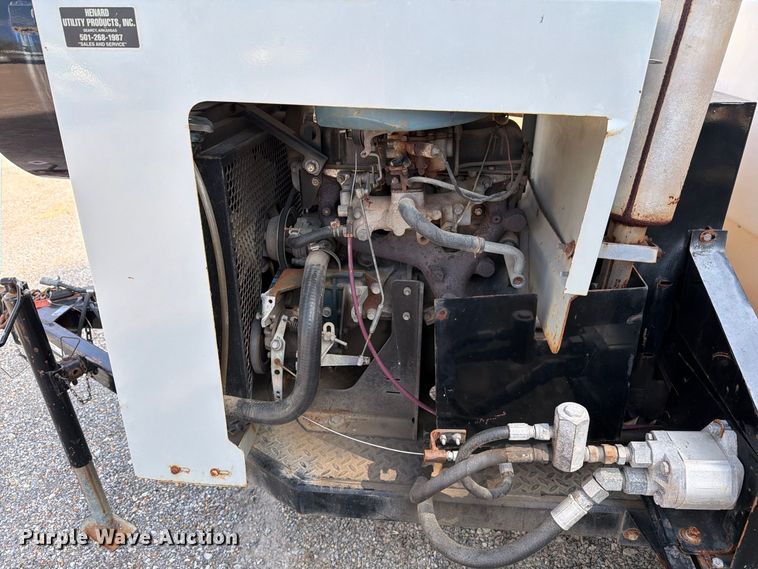image for item EX0060 2003 Sewer Equipment Co shop built sewer jetter trailer