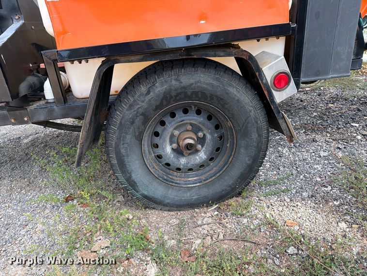 image for item EX0060 2003 Sewer Equipment Co shop built sewer jetter trailer
