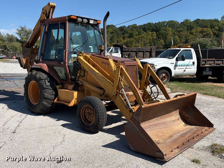 image for item EX0063 1994 Case 580 Super K backhoe