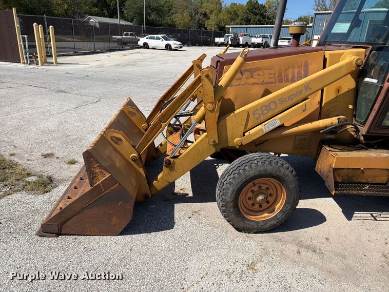 image for item EX0063 1994 Case 580 Super K backhoe