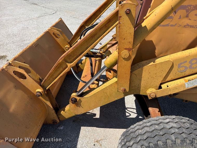 image for item EX0063 1994 Case 580 Super K backhoe