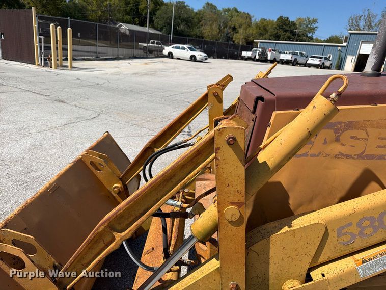 image for item EX0063 1994 Case 580 Super K backhoe