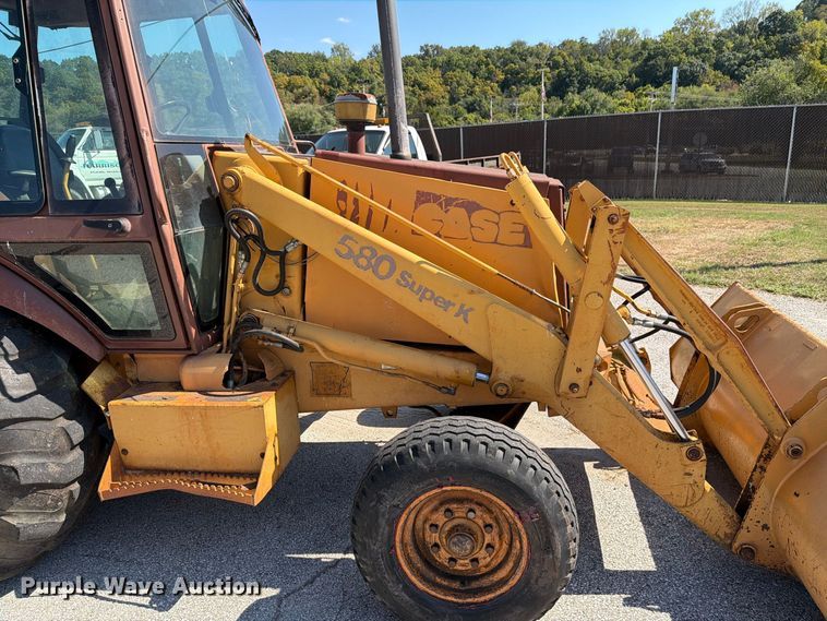 image for item EX0063 1994 Case 580 Super K backhoe