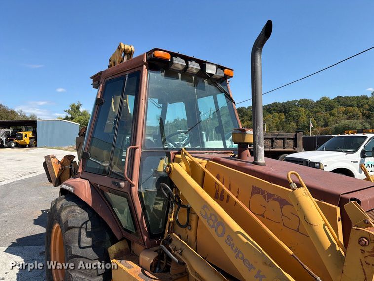 image for item EX0063 1994 Case 580 Super K backhoe