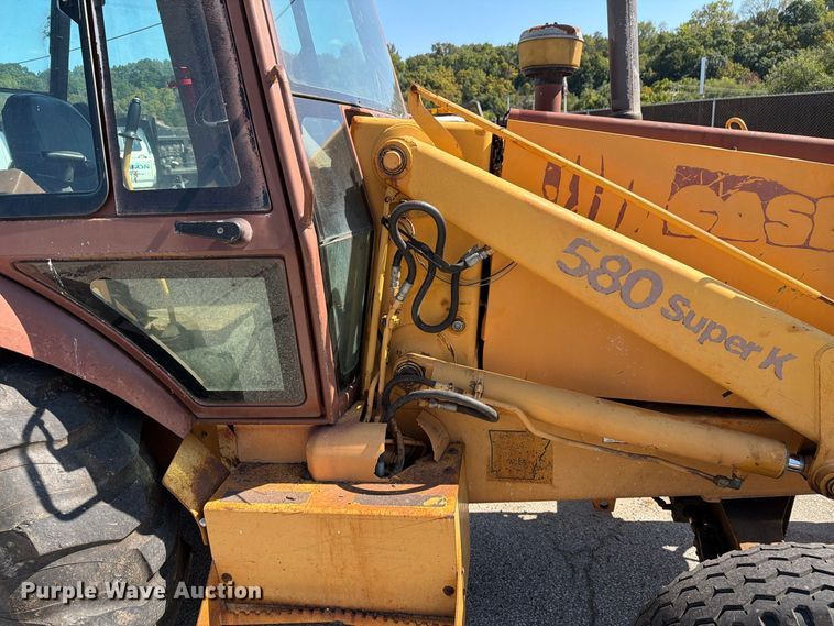 image for item EX0063 1994 Case 580 Super K backhoe