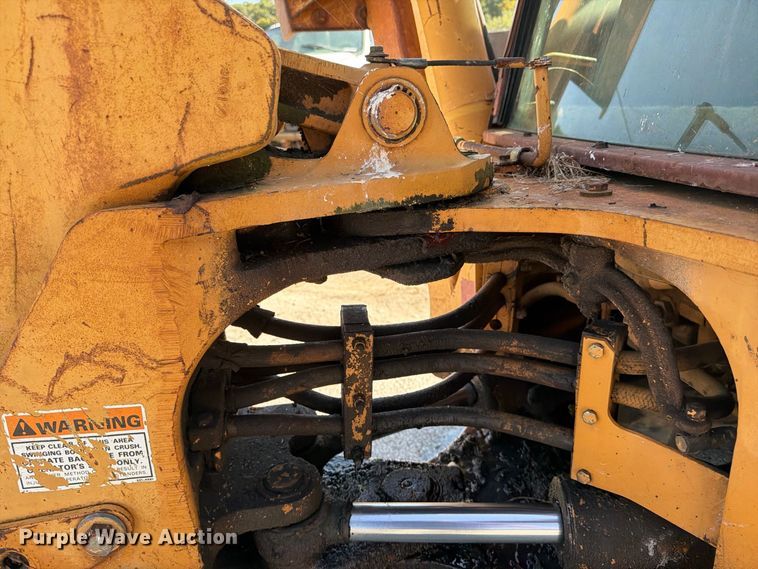 image for item EX0063 1994 Case 580 Super K backhoe